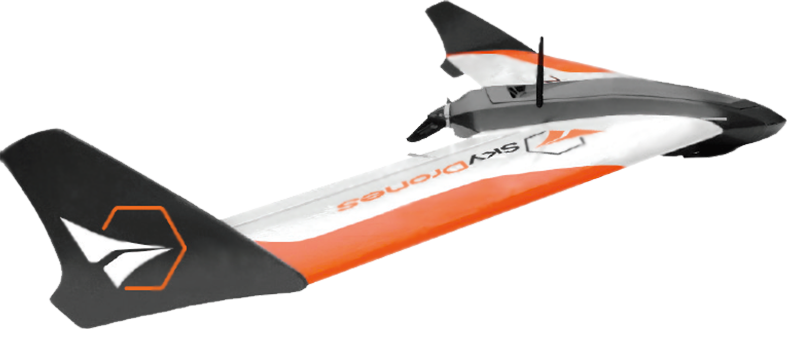 Zangão: Desenvolvido e produzido pela SkyDrones